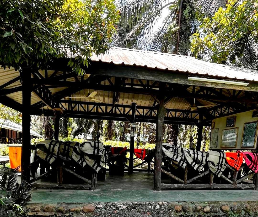 Sukau Backpackers Bed & Breakfast Exterior foto